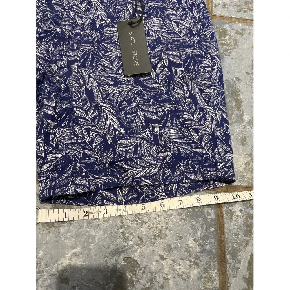 Slate & Stone Shorts Mens Size 32 Navy 7